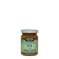 Frantoio Bianco Pesto con Peperoni e Ricotta